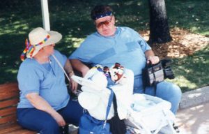 アメリカの中年夫婦の体形１