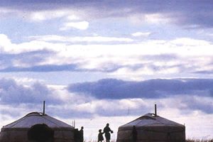 移動式のテント